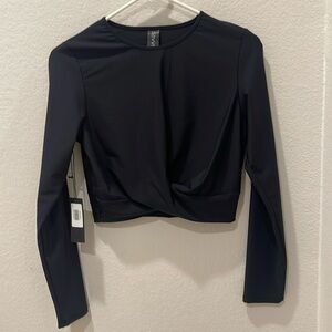Savvi Kim Long Sleeve Crop NWT